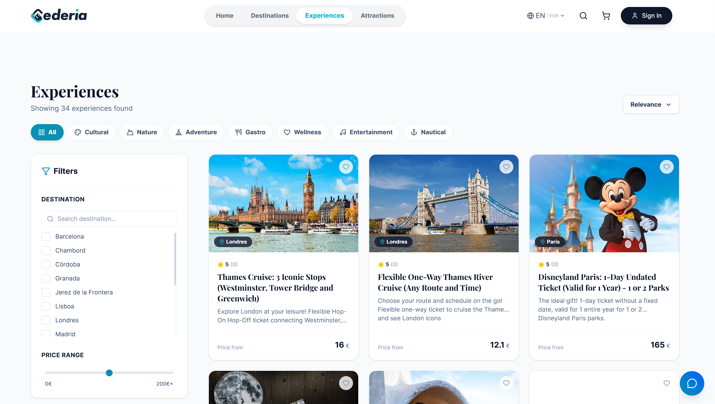 Ederia Experiences