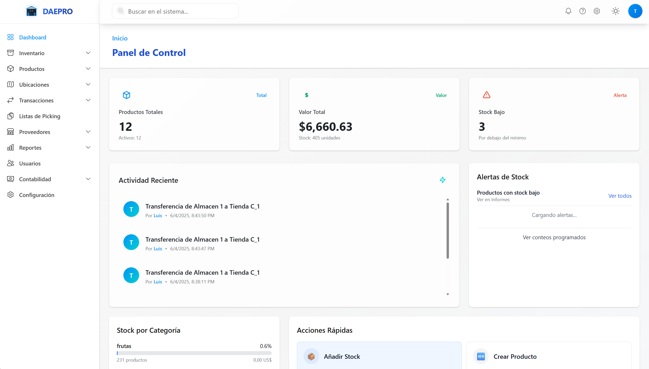 Finance Pro Dashboard